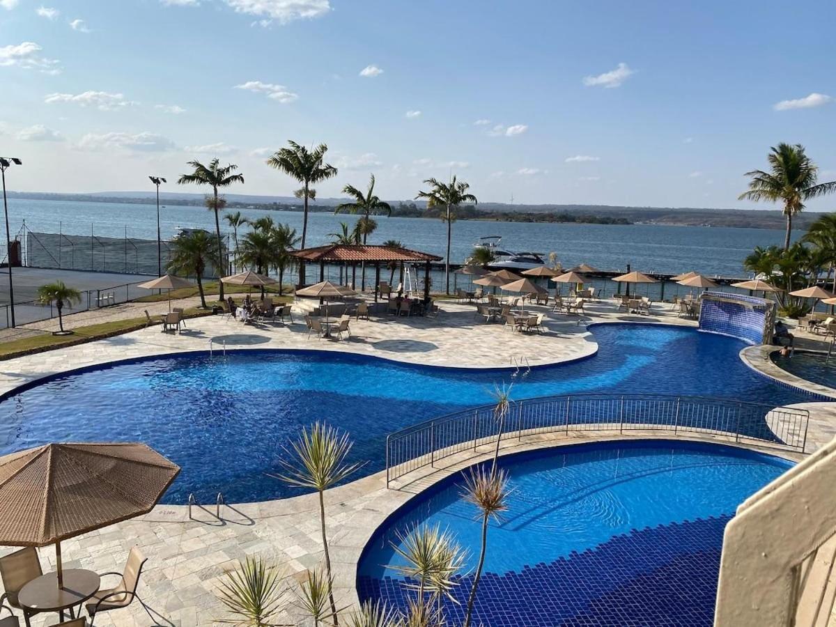 Luxuoso Flat Lake Side Com Vista Para O Lago Brasilia Esterno foto