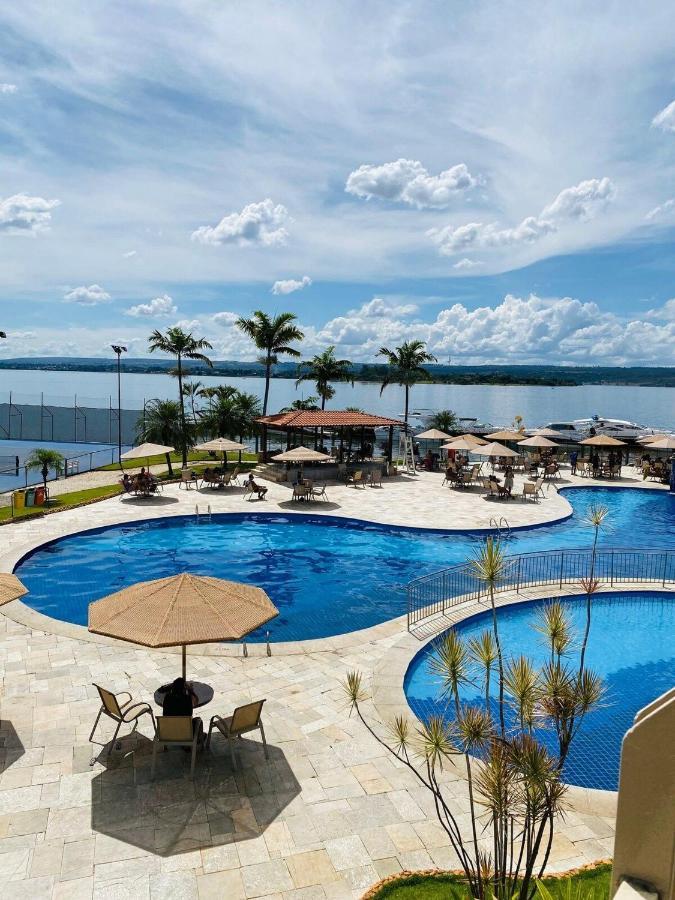 Luxuoso Flat Lake Side Com Vista Para O Lago Brasilia Esterno foto